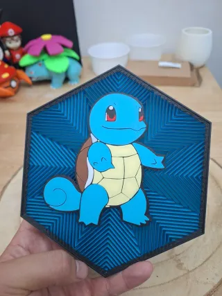Moldura pokemon squirtle