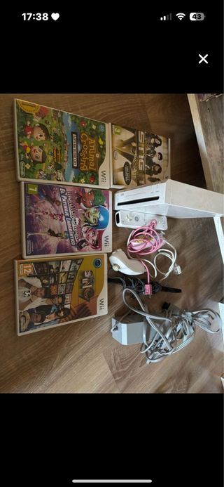 Console Wii + 4 Giochi