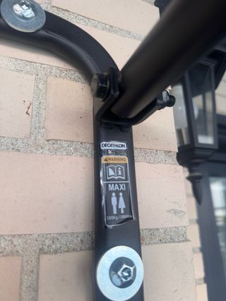 Barra de dominadas marca decatlón, como nueva