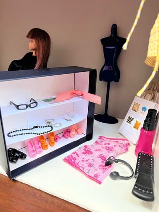 Casita Barbie con Accesorios muñeca ropa zapatos