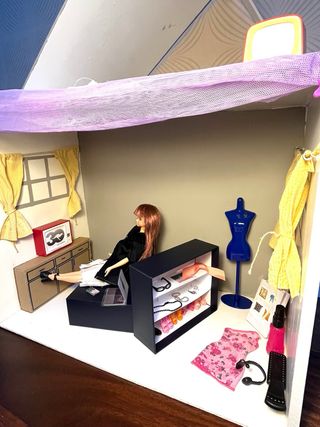 Casita Barbie con Accesorios muñeca ropa zapatos