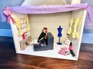 Casita Barbie con Accesorios muñeca ropa zapatos