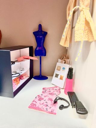 Casita Barbie con Accesorios muñeca ropa zapatos
