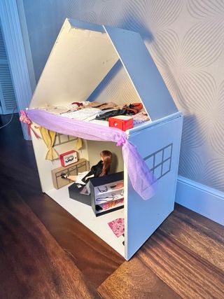 Casita Barbie con Accesorios muñeca ropa zapatos