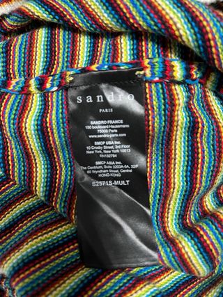 Maglione Sandro Paris collo alto taglia XL