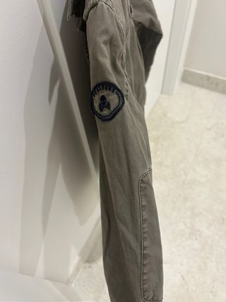 Chaqueta Scalpers verde militar niño