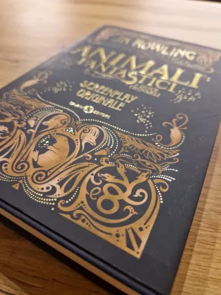 ANIMALI FANTASTICI + GRINDELWALD Screenplay libri