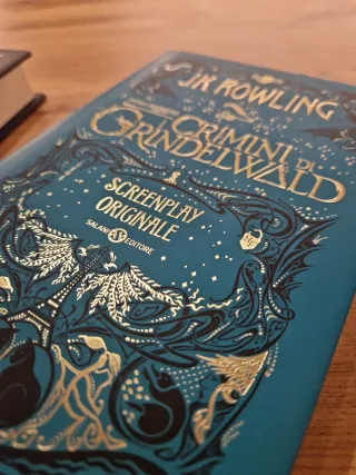 ANIMALI FANTASTICI + GRINDELWALD Screenplay libri