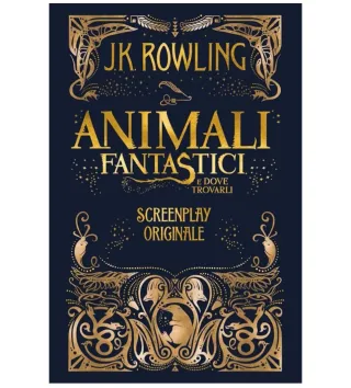 ANIMALI FANTASTICI + GRINDELWALD Screenplay libri