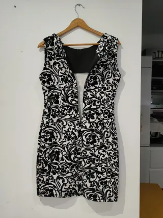 Vestido fiesta estampado floral