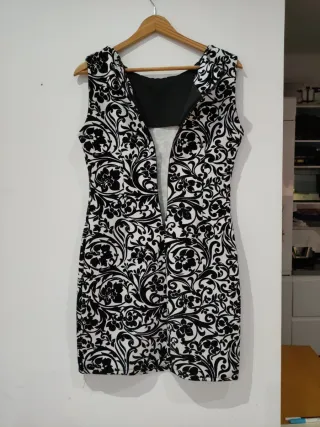 Vestido fiesta estampado floral