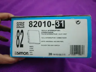 Tecla interruptor Simón 82010-31