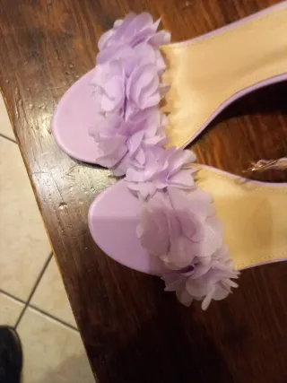 Scarpe con tacco BOTTEGA 22 viola