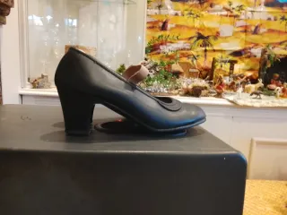 Zapatos Flamenco Niña Negros talla 32