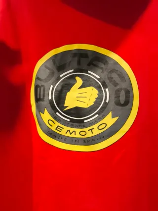 Sudadera Bultaco Roja Vintage