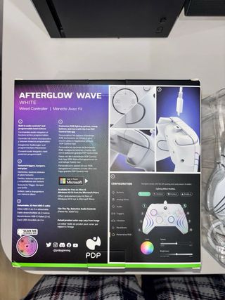 Controller Xbox Series S/X PDP Afterglow Wave Bianco