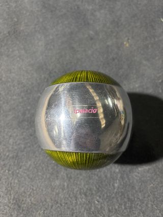 Adorno marca ipalacio decorativo aluminio y vidrio