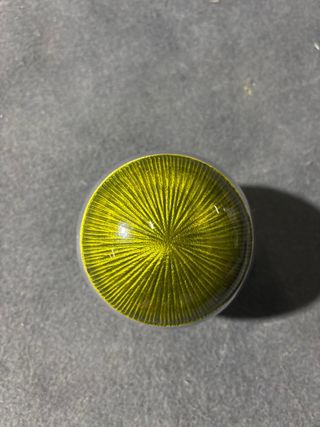 Adorno marca ipalacio decorativo aluminio y vidrio