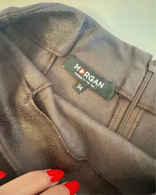 Minifalda Morgan marrón chocolate Talla 34