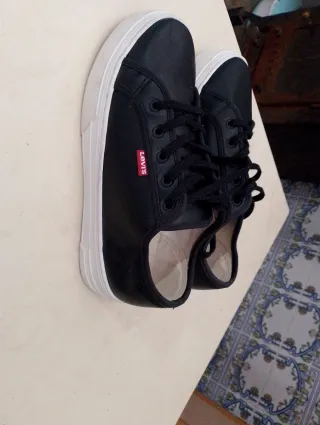 Zapatillas Levi's Mujer Talla 39 Negras