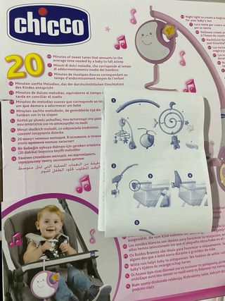 Chicco Next2Dreams Giostrina Rosa 0m+