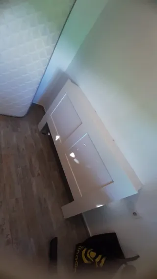 Cabecero de madera blanco Ikea