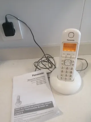 Teléfono Inalámbrico Digital Panasonic Blanco