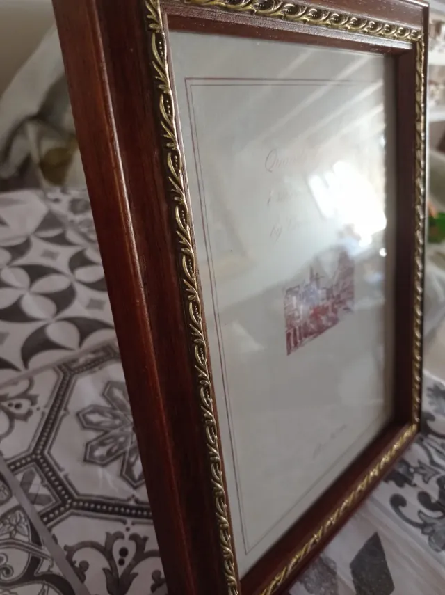 Cornice portafoto legno 18x24 cm