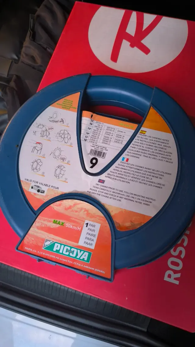 Cadenas Nieve IDEAL ABS 9mm Nuevas