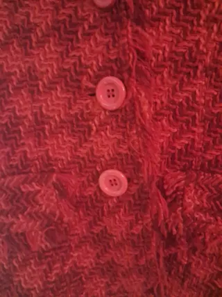 Traje de chaqueta rojo