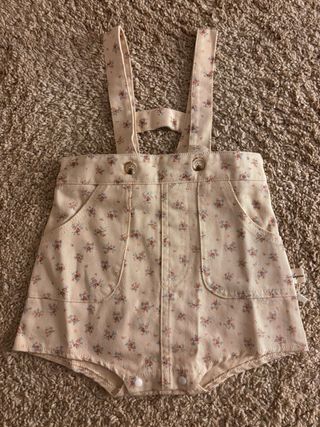 Peto bebé estampado floral