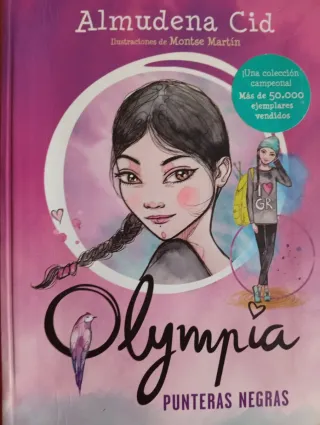 4 libros colección OLIMPIA  (Almudena Cid)