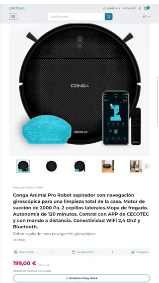 Conga Animal X Pro SIN ABRIR