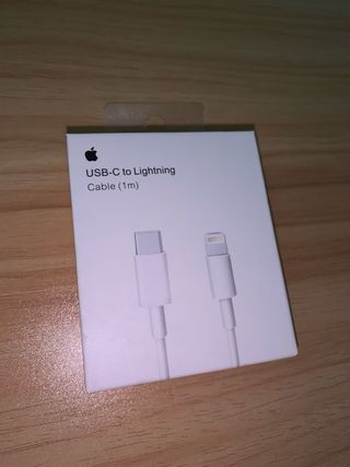 Cable USB-C a Lightning Apple 1m