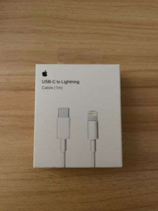 Cable USB-C a Lightning Apple 1m