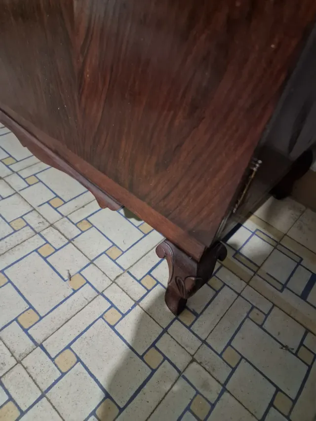 Armario vintage 2 puertas madera años 50