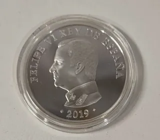 Moneda 10 Euro Guardia Civil 175 Aniversario