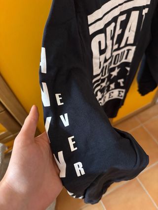 Felpa Nera 100% Cotone