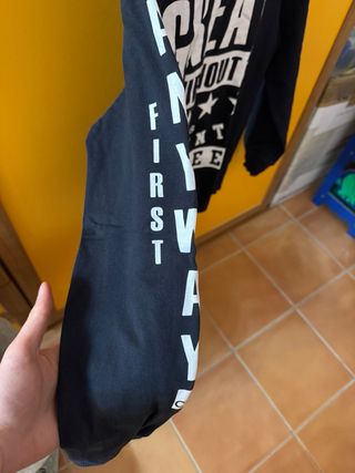 Felpa Nera 100% Cotone