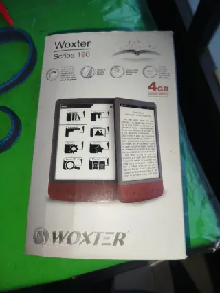 Woxter Scriba 190 Ebook Lector 4GB Rojo