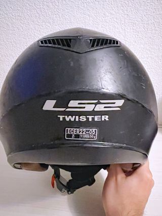 Casco Moto Talla M Negro
