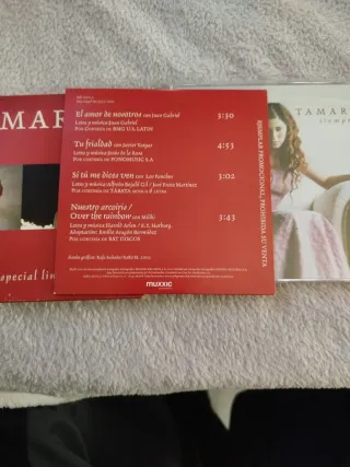 CD tamara edición especial limitada NUEVO