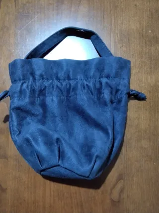 Borsa a sacchetto donna blu/viola