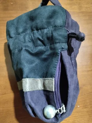 Borsa a sacchetto donna blu/viola