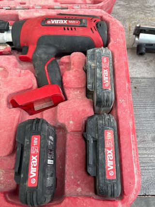 2 Máquinas Virax M21+ 4 baterías