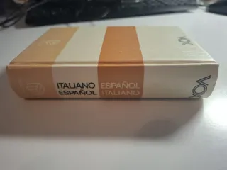 Diccionario  vox  italiano  español