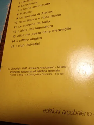 Libricini illustrati vintage anni 70/80