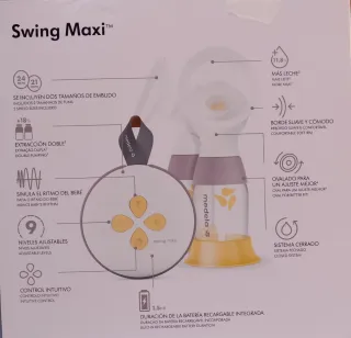 Sacaleches Medela Swing Maxi Doble