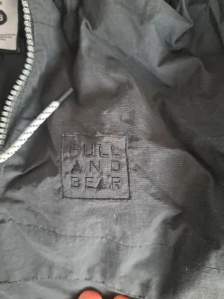 Sudadera Canguro Pull&Bear Negra