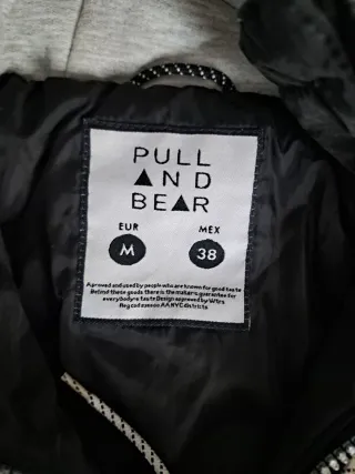 Sudadera Canguro Pull&Bear Negra